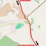 Топкинская развилка перед Кемерово Топкинская развилка перед Кемерово