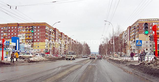 Окончание проспекта Октябрьского в м/р "Шалготарьян"