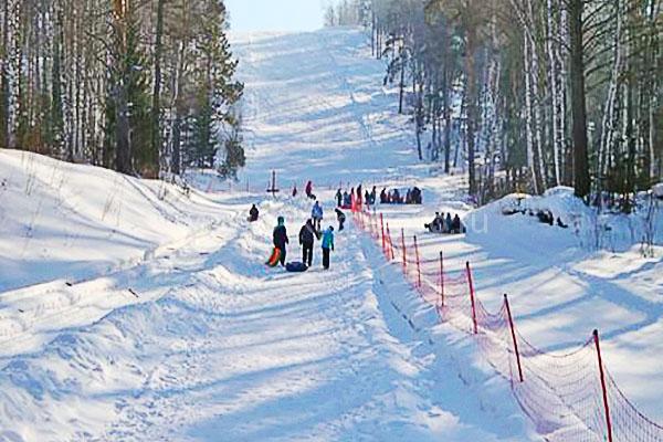 Трасса для тьюбинга на горе Золотой