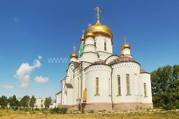 Церковь преподобного Сергия Радонежского в городе Топки, Кемеровская область