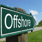 OFFSHORE road sign