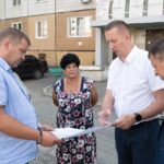 В Кемерове начали подготовку к ремонту большого двора на Ленинградском проспекте 5420314969288863945.jpg