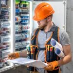 male-electrician-working-electrical-panel-male-electrician-overalls